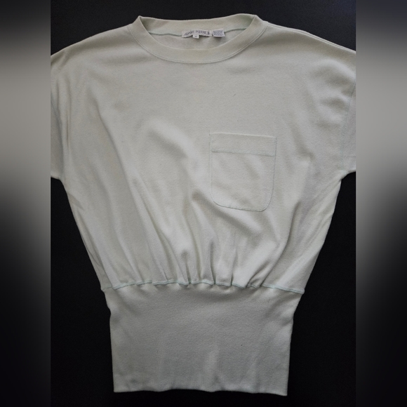 Vintage - "Jeanne Pierre" Cotton Oversize White Sweatshirt - NWOT - Picture 1 of 10
